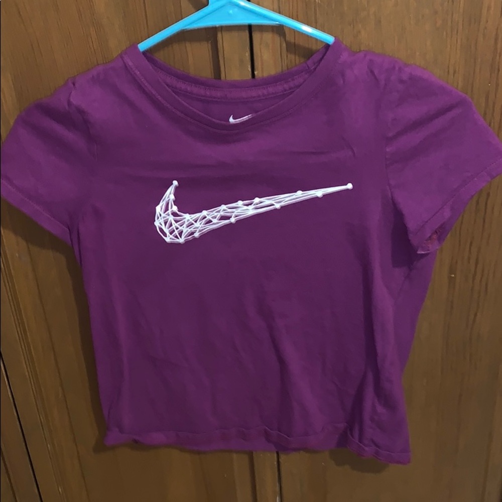 purple nike t-shirt